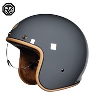 BONINGYU | Retro Personalized 3C Certified Motorcycle Helmet 3/4 Helmet