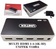 [UNITEK] Hub 1 HDMI ra 4 HDMI. Hiệu UNITEK. V131A