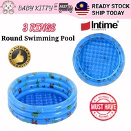 ReadyStock🇲🇾 3 Ring Round Swimming Pool outdoor