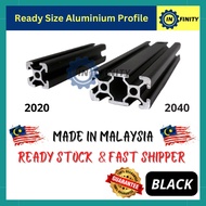 Ready Size✨Black Aluminium Profile 2020 2040 3030