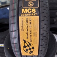 Ban Import Continental mc6 225 55 R17 Made In Thailand -Free Spooring