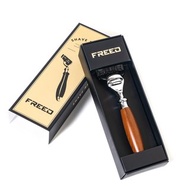 快速出貨【FREED】五刀式刮鬍刀 - 仿胡桃木 客製送禮 男友禮物