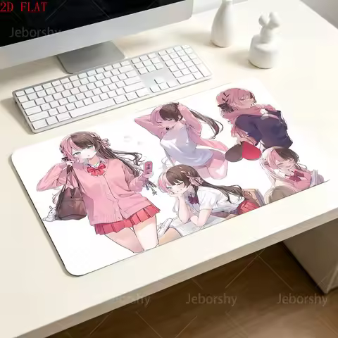HYBXAXCmouse pad,anime gaming keyboard pad,VSPO Hinano Tachibana desk mouse mat,speed rubber cartoon