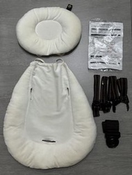 (Combi Bedi Long 嬰兒新生墊及安全帶 )   安撫餐椅搖椅搖床 嬰兒床 嬰兒餐椅 baby bed baby high chair