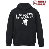 Hoodie Jacket - 5 seconds of Summer - BLACK