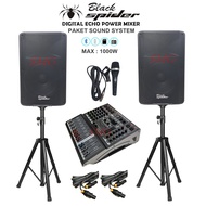 PAKET SPEAKER SOUND SYSTEM 15 INCH 1000 WATT LENGKAP
