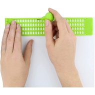 School Supplies Free Pen 2 Pieces 4 Lines 28 Square Blind People Blind Text Writing Board TENL