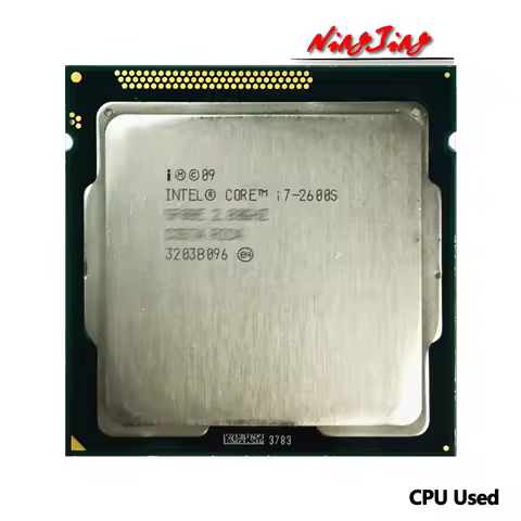 Intel Core i7-2600S i7 2600S i7 2600 S 2.8 GHz Used Quad-Core Eight-Core 65W CPU LGA 1155