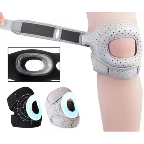 1Pcs Patella Knee Brace Knee Compression Sleeve Support for Women Men Knee Pain Arthritis Pain Worko