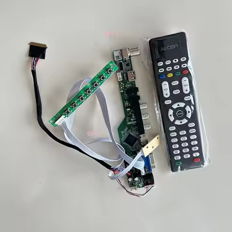 TV Controller board kit for N173HGEN173HGE-L11 N173HGE-L21 1920X1080 17.3" HDMI-compatible RF USB AV