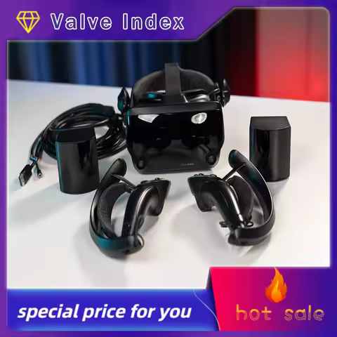 Valve Index all in one VR Headset Full Kit SteamVR Immersive Virtual Reality Game Experience with 2.