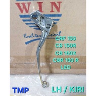 Brake Lever Handle Kiri LH/ CRF 150 SILVER, CB 150R, CB 150X, CBR 150R LED. Good Quality, WIN Brand