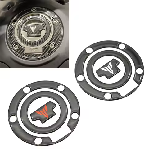 3D Carbon Fiber Motorcycle Fuel Tank Pad Cover Protector Decal Stickers For Yamaha MT01 MT03 MT07 MT