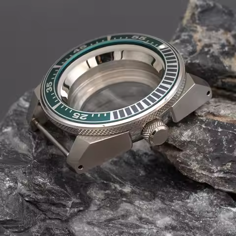 43mm Men"s Watch Case SRPF77K1 SRPF79K1 King Samurai Series Replace Diving Case Fit 4R35 4R36 NH35 N