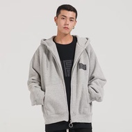 【M-8XL】Plain Cotton Warm unisex Simple Korean Hoodie Jacket Men Fashion Oversized zipper Hoodie Wome