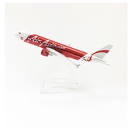 Yalinda Air Asia Merah Putih A320 16cm model airplane kits child Birthday gift toys plane models