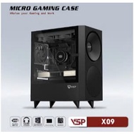 (MATX) VSP X09 BLACK Case (BLACK) matx case