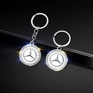 Car diamond crystal keychain, keychain holder, Mercedes Benz accessories W203, W204, W205, W210, W21