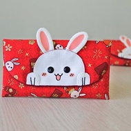 2023可愛兔兔 兔年造型紅包袋 可當手機袋 存摺袋 婚禮小物 彌月