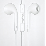 KingYou H09 Wired In-Ear Earphone, 3.5mm / Type-C / Lightning Plug, Stereo Sound, Built-in Microphon