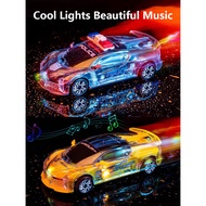 Toy Car Sound Light Music Police Car Music Inertia Glide Inertia Children's
