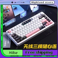 Leobog Hi8SE Mechanical Keyboard Gasket Wireless Keyboards Aluminium Alloy 3 Mode Hi8 SE Customize H