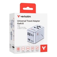 Verbatim GaN III 70W 通用旅行轉插 (UTA-09) (30170/30171/30172/32124)
