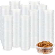 EBOOT 500 Pcs Gecko Food and Water Cups Small Plastic Feeder Cups Reptiles Accessories Reptile Water
