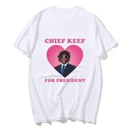 Rapper Chief Keef For P T Shirt Men Fashion Casual Short Sleeve T-Shirt Aesthetic Vintage Oversized 