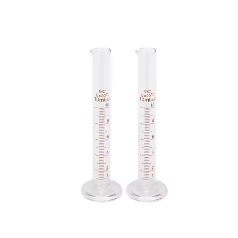 1Pcs Glass Graduated Measuring Cylinder 5ml 10ml 25ml 50ml 100ml Laboratory Volume Measure Cup for S