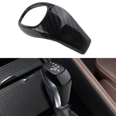 Car Gear Head Shift Knob Cover Handball Trim Sticker for BMW X1 F48 2016-2021 2 Series F46 2015-2017