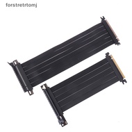forstretrtomj Full Speed PCIE 3.0 4.0 16x Riser Cable Graphics Card Extension Cable PCIE Express GPU Expansion Card Riser Shielded Extender EN