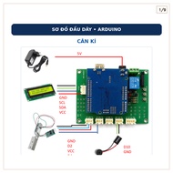 ARDUINO ELECTRONIC SCALER – LOAD CELL + HX711