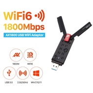 USB Wifi Dual Band Wireless 2.4Ghz 5Ghz Wifi 6 Internet Network Adapter