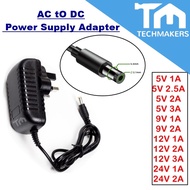 AC To DC Power Supply Adapter 5V 1A 5V 2.5A 9V 1A 12V 1A 12V 2A 12V 3A Arduino