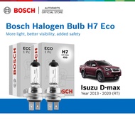 Bosch H7 Halogen Headlight Bulb (55w) set of 2 for Isuzu Dmax 2nd Gen