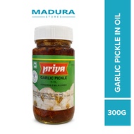 Priya Garlic Pickle in Oil 300g Pickle Pickled Garlic Achar
