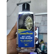 ♤☼✖GOODYEAR WET LOOK TIRE BLACK 250ML