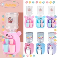 BUTUTU Water Dispenser Cute Mini Children Kids Gift Cold/Warm Drink Drinking Fountain Toy Water Juice Milk Drink