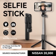 Selfie Stick Mobile Phone Bluetooth Tripod Fill Light Selfie Stick Mini Portable 360 Adjustable Trip