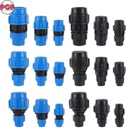 POP 25-50mm to 20-40mm PE Pipe Reducer Direct Head Hose Connector Adapter Garden Farmland Irrigation