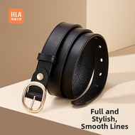 HLA | Ladies Leather Buckle Belt
