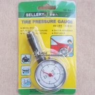 SELLERY Taiwan-Made 40LBS Tire Pressure Gauge 56-603 Iron Horse Motorcycle Measurement JD-3205
