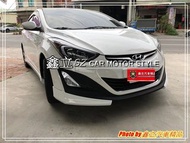 ※ 鑫立汽車精品 ※ ELANTRA 14-16 EX 原廠型 撼動版 前下巴 側裙 後下巴 空力套件 ABS 素材