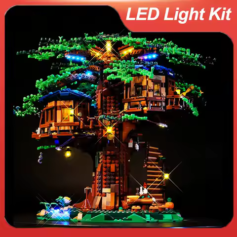 LED Building block lighting kit 21318 Compatibility 11364 Tree House (only light no model)