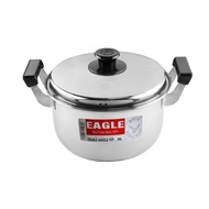 EAGLE Stainless Steel Double Handle Pot 26cm