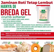 Bread gel Crumb softener pelembut roti 250gr