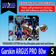 SKIN Sticker Garskin Argus Pro 80w Red Black