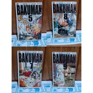Bakuman comic 5.7,8,9 seal pull Bakuman comic/ vol 5.7,8,9 seal pull