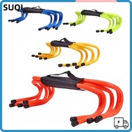 LUCKY-SUQI Football Hurdle, Portable Safety Hurdle Ladder, Adjustable Height Outdoor Speed Agility T